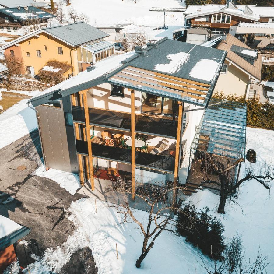 Jagd Trifft Moderne & Boutique Jardin Ferienhaus Annaberg im Lammertal Dış mekan fotoğraf