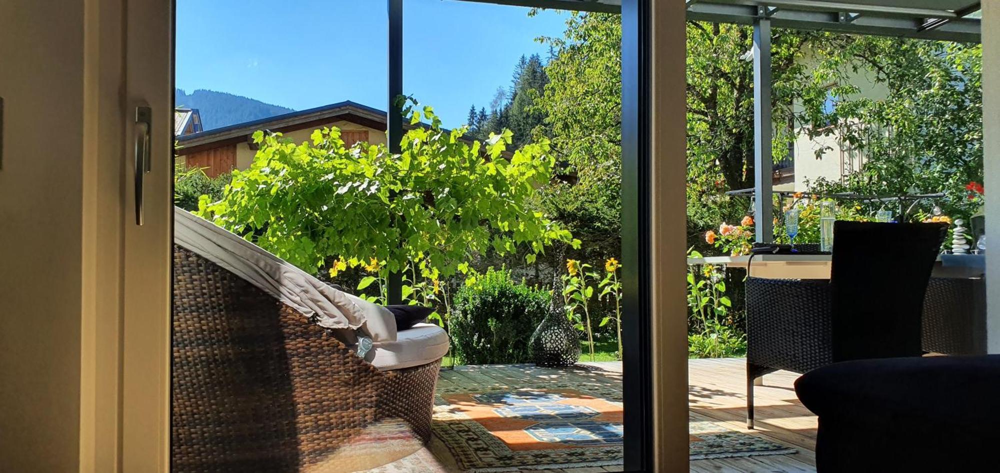 Jagd Trifft Moderne & Boutique Jardin Ferienhaus Annaberg im Lammertal Dış mekan fotoğraf