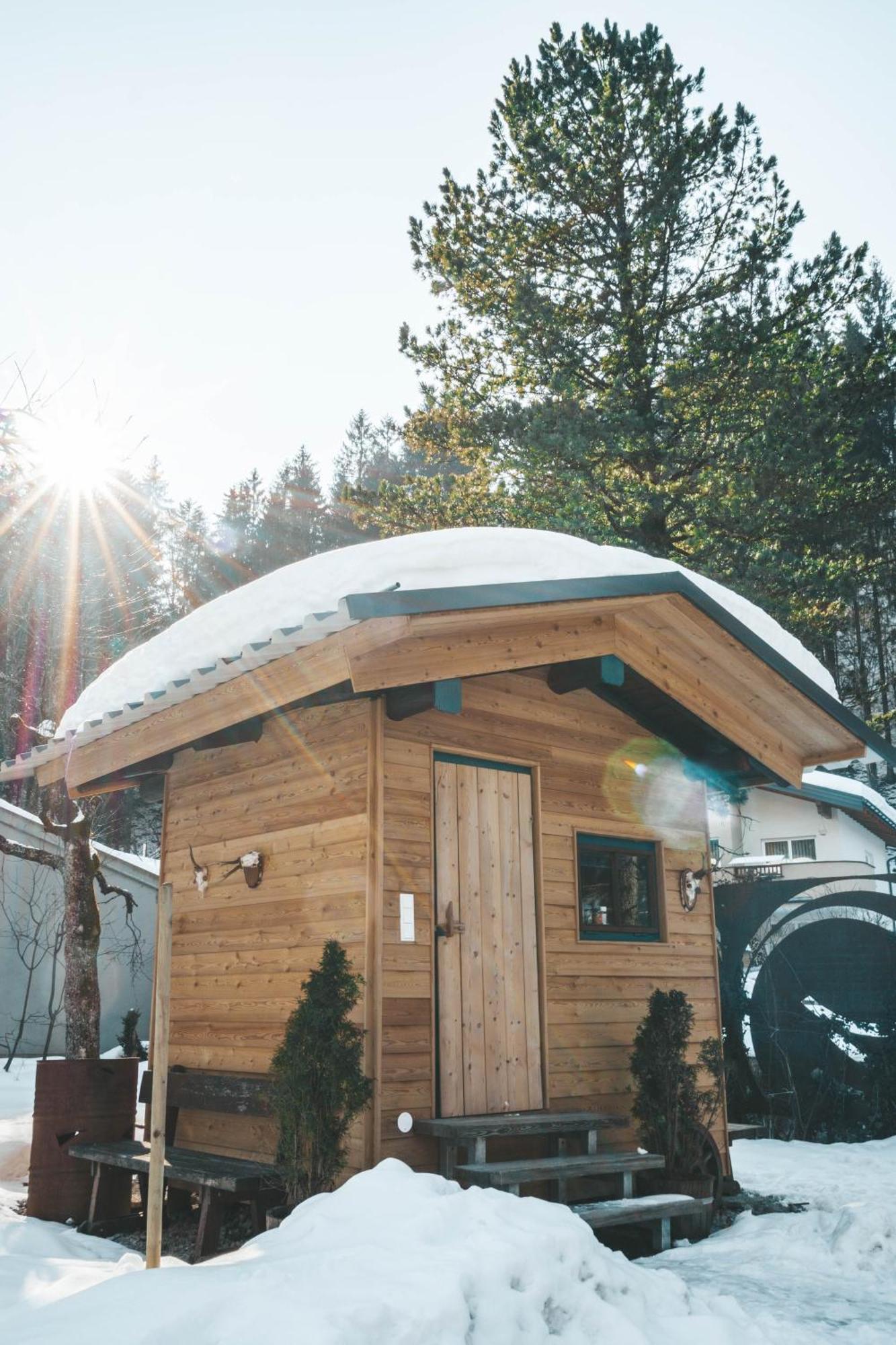 Jagd Trifft Moderne & Boutique Jardin Ferienhaus Annaberg im Lammertal Dış mekan fotoğraf